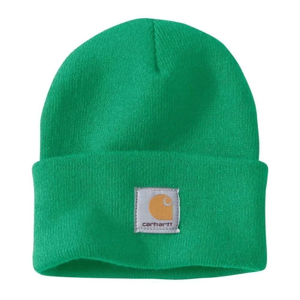 Bright green Carhartt Beanie Hat NEW
